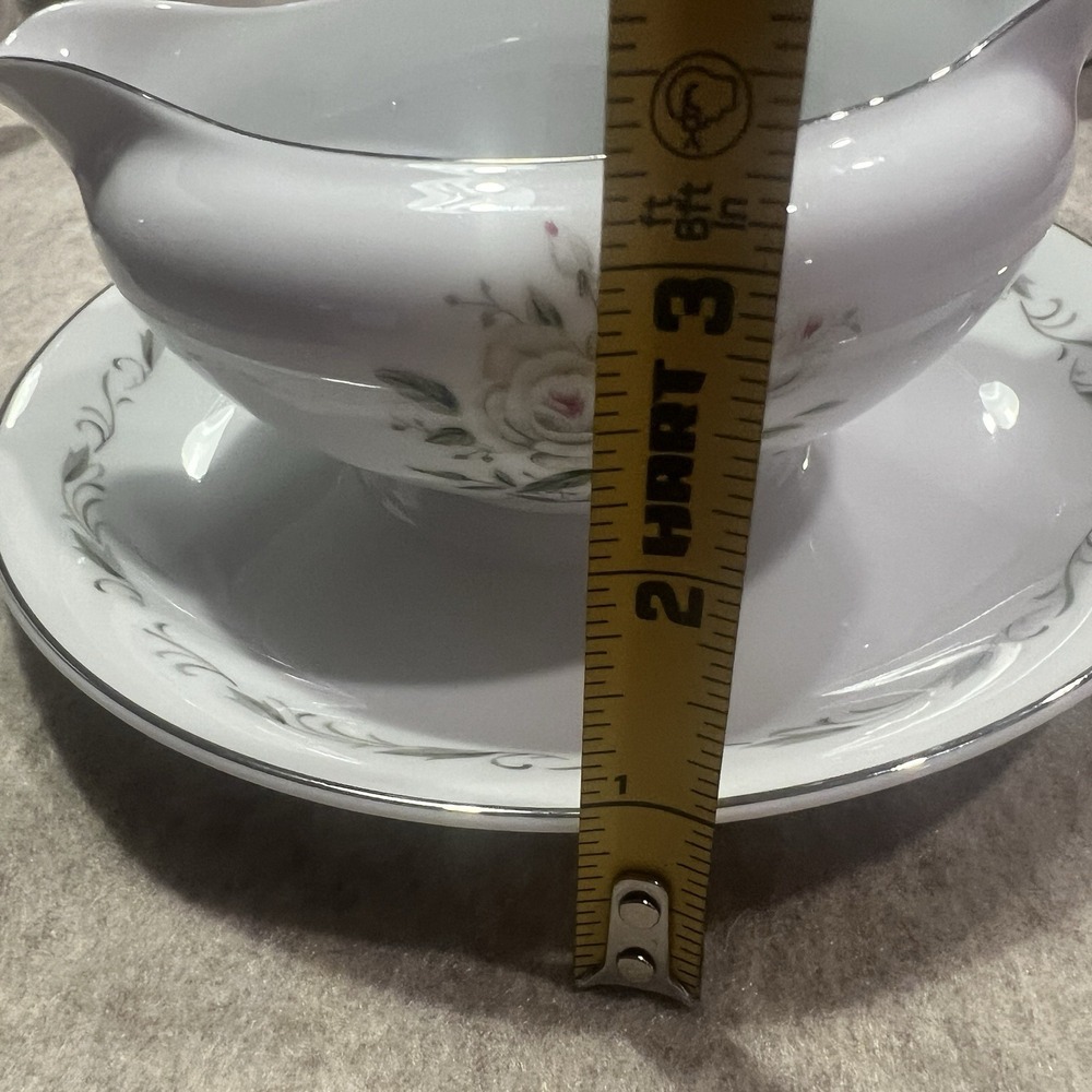 Japan vintage China‎ romance diamond pattern gravy boat. EUC - Picture 5 of 5